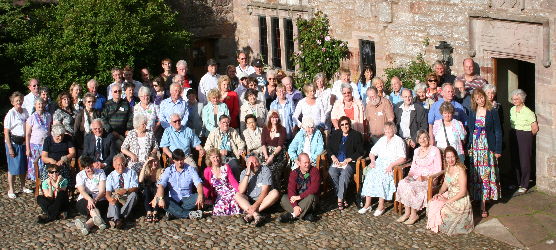 group in garden