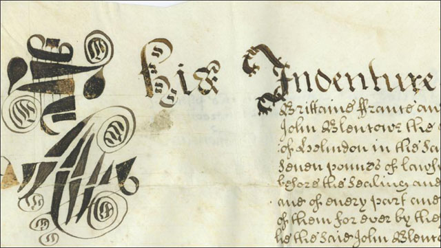 John Blencowe Calligraphy